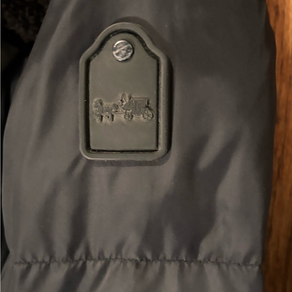 Rare Coach Icon Long Puffer Winter Coat - Picture 3 of 6